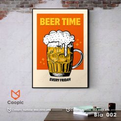 Tranh quán bia - Bia002