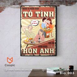 Tranh quán bia - Bia003