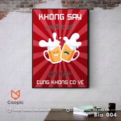 Tranh quán bia - Bia004