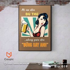 Tranh quán bia - Bia019