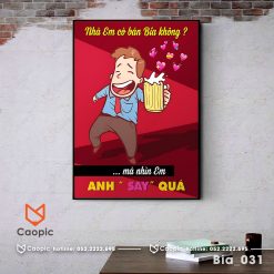 Tranh quán bia - Bia031