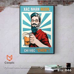 Tranh quán bia - Bia046