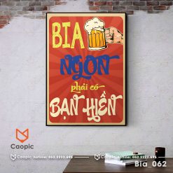 Tranh quán bia - Bia062