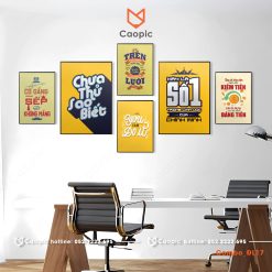 Bộ tranh 6 tấm động lực. Combo_ĐL017