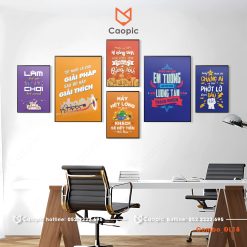 Bộ tranh 6 tấm động lực. Combo_ĐL018