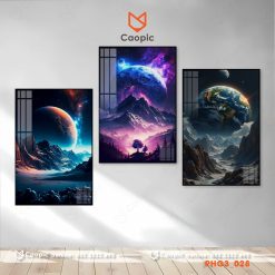 Tranh Bộ 3 Phi Hành gia cực ngầu. PHG3028