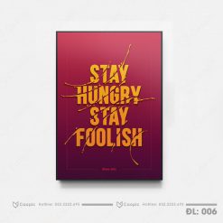 Tranh cổ động có khung composite 2cm- CD006