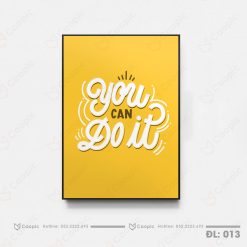 Tranh cổ động có khung composite 2cm- CD013