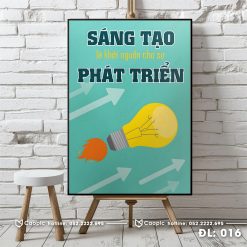 Tranh động lực treo văn phòng- DL016